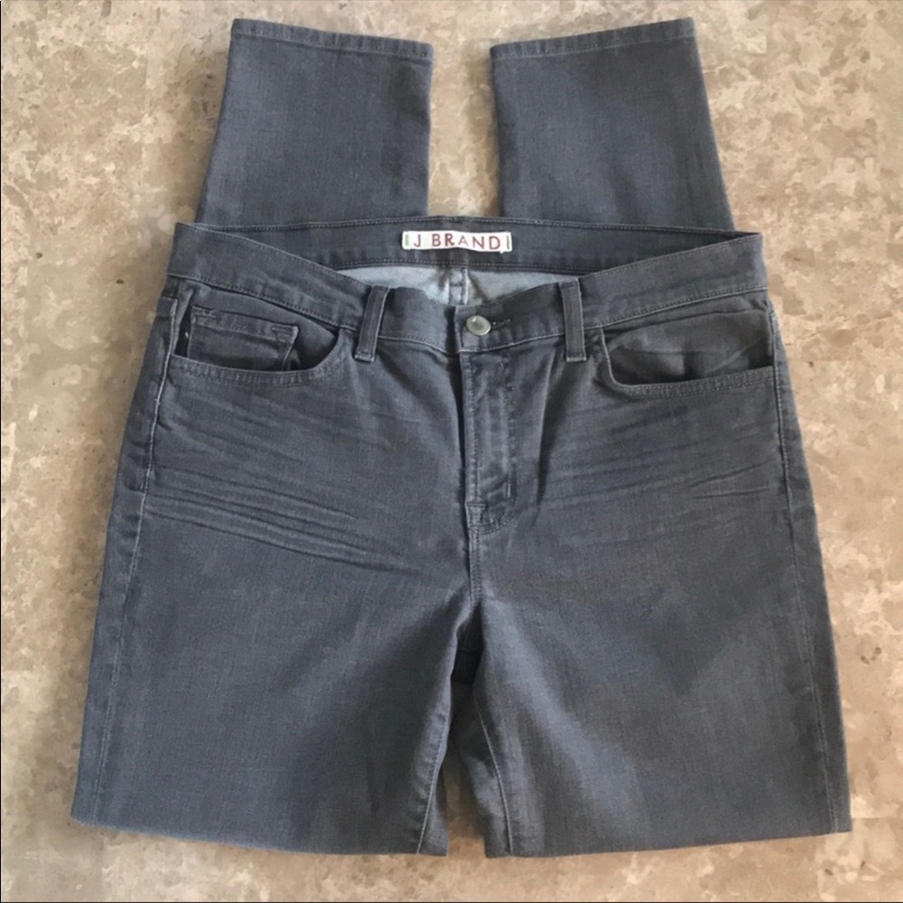 J Brand grey skinny jeans, size 31